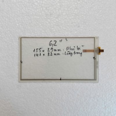 Kính cảm ứng công nghiệp 6.2 inchs/ 155x89