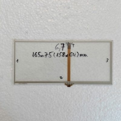 Kính cảm ứng công nghiệp 6.7 inchs/ 165x75mm